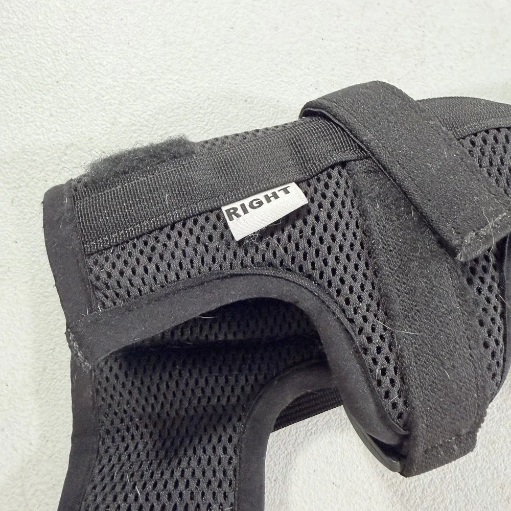 Ortho Dog Right‎ Knee Brace Black Measurements Pictured